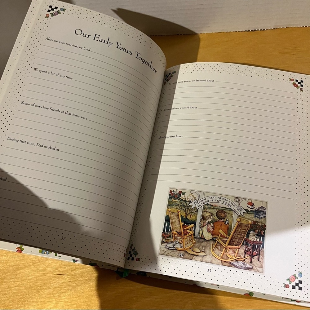 A Mother's Journal: A Collection of Family Memories by Mary Engelbreit NEW 90’s - Picture 7 of 7